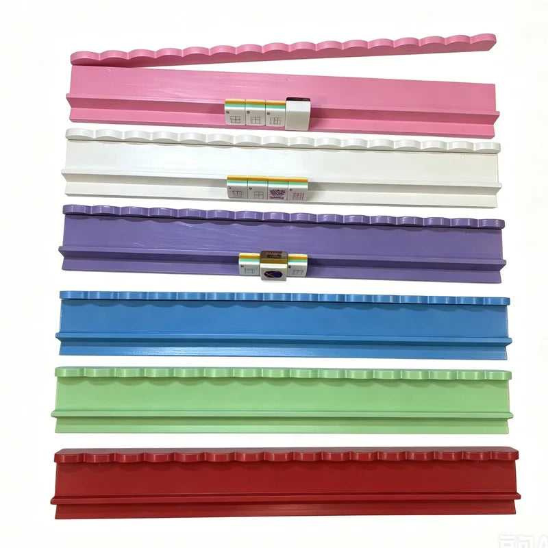 American Mahjong Rack Pusher, Magnetic Solid Wood Pusher Board, view 5