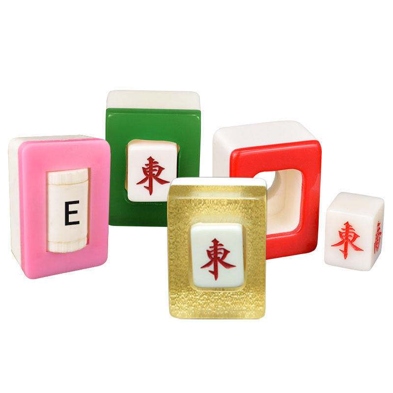 Mahjong Direction Indicator, Six-Sided Acrylic, Right Angle Corners, Multiple Colors, view 5