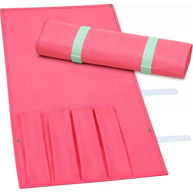 Mahjong Rack Bag, Roll-Up Cloth Protective Sleeve for Mahjong Racks and Pushers, view 7