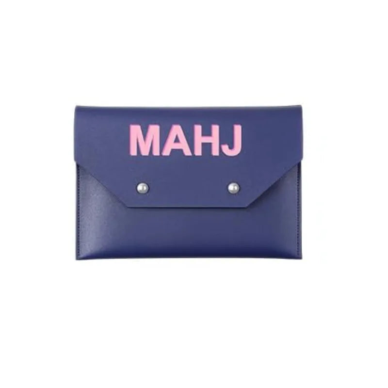 Mahjong Card Holder, PU Leather Protective Case, Expandable, Lightweight, view 6
