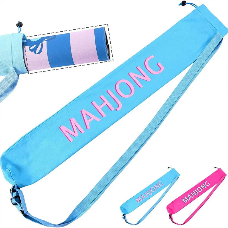Mahjong Storage Handbag, Polyester Canvas Large Capacity Multi-Functional Travel Bag, view 7