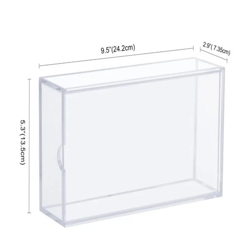 American Mahjong Storage Case, Clear Acrylic Box, Holds up to 160 Tiles, view 2