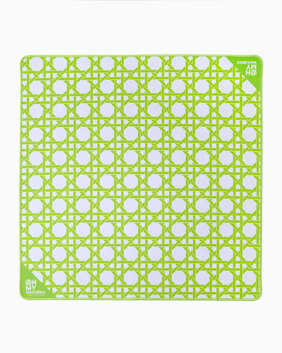 Mahjong Mat for American Mahjong Sets, Neoprene, Rose Floral Pattern