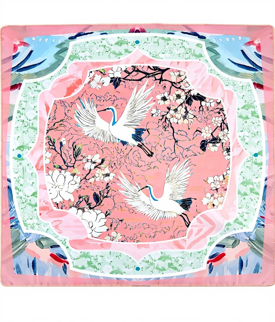 Mahjong Mat for American Mahjong Sets, Neoprene, Rose Floral Pattern, view 11