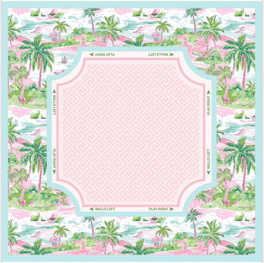 Mahjong Mat, Modern Flannel Table Mat, Non-Slip, Noise Reducing, view 9