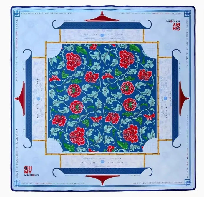 Mahjong Mat, 31.5 Inch Rubber, Non-Slip, Noise Reducing, Foldable Table Pad, Modern Style, view 7