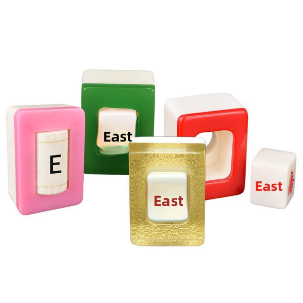 Mahjong Wind Direction Indicator, 47mm Standing Acrylic Card