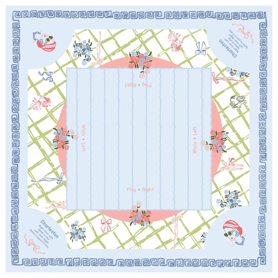Mahjong Mat, Modern Flannel Table Mat, Non-Slip, Noise Reducing