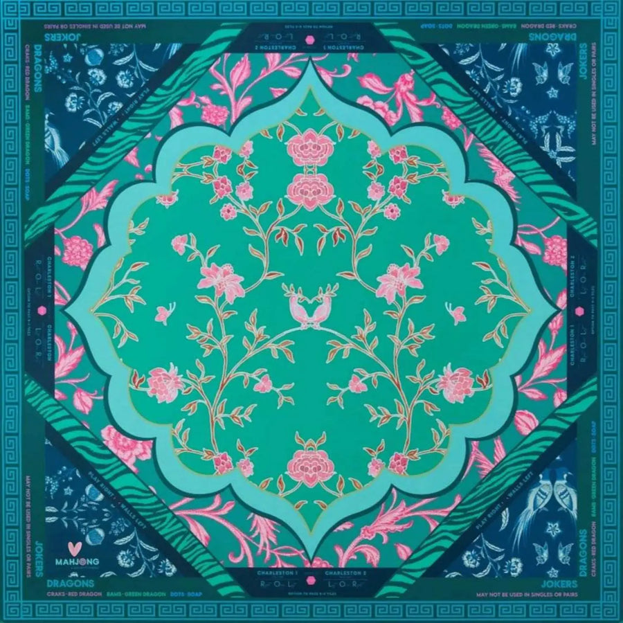Mahjong Mat, Modern Flannel Table Mat, Non-Slip, Noise Reducing, view 11