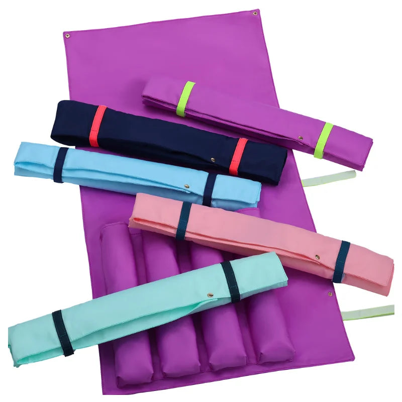 Mahjong Rack Bag, Roll-Up Cloth Protective Sleeve for Mahjong Racks and Pushers