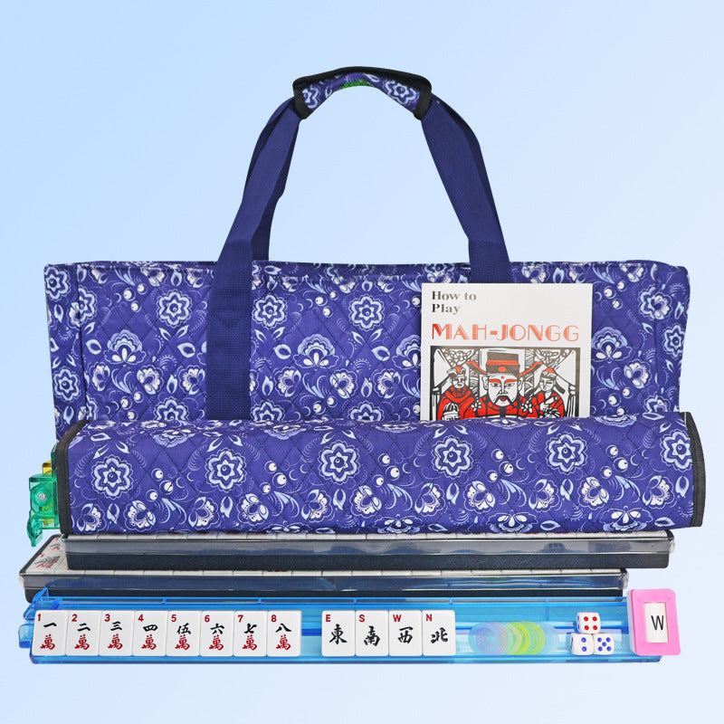 American Mahjong Set, 166 Tiles, 2 Layer Traditional Melamine, with Carrying Bag, view 6