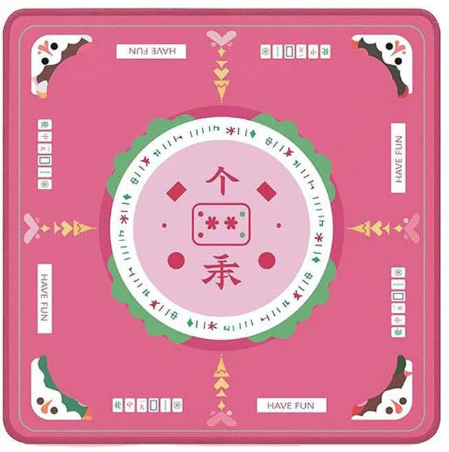 American Mahjong Mat, Rubber Table Pad, Non-Slip, Waterproof