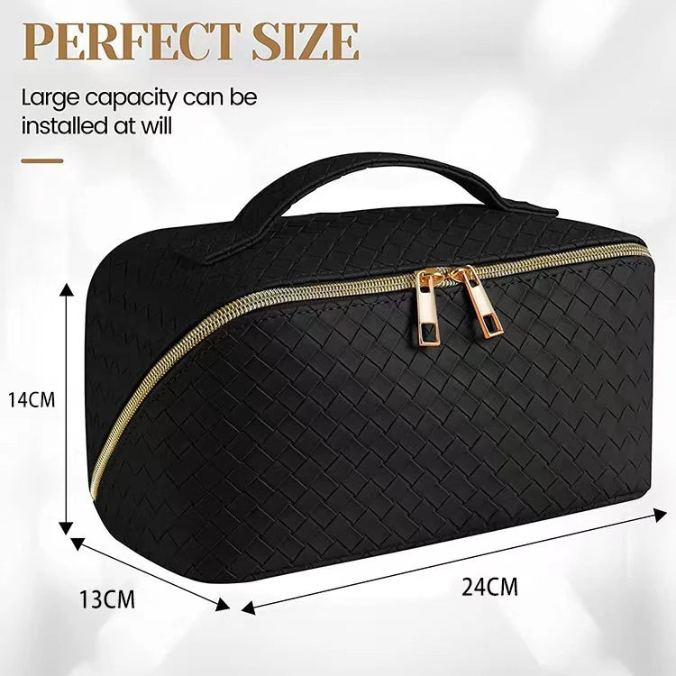 American Mahjong Tile Bag, PU Leather, Waterproof, Ultra Light Portable Storage Bag, view 5