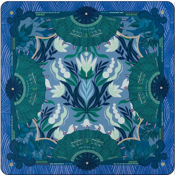 American Mahjong Table Pad, Foldable Non-Slip Game Mat, Soft Surface, Unfinished Edge