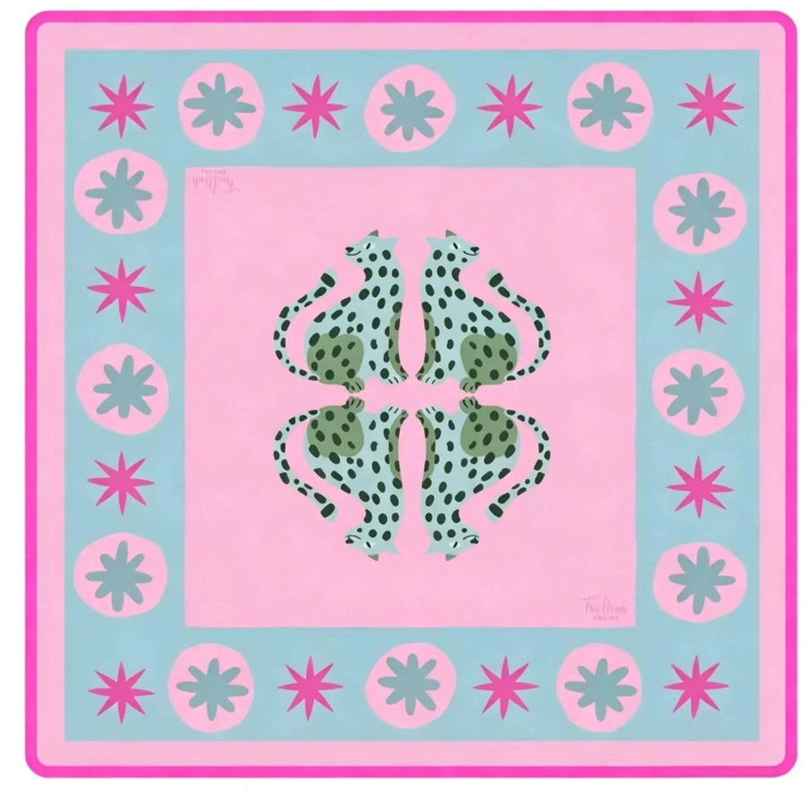 Mahjong Mat, Square Neoprene and Polyester Table Mat, Silent, Lies Flat, Wear Resistant