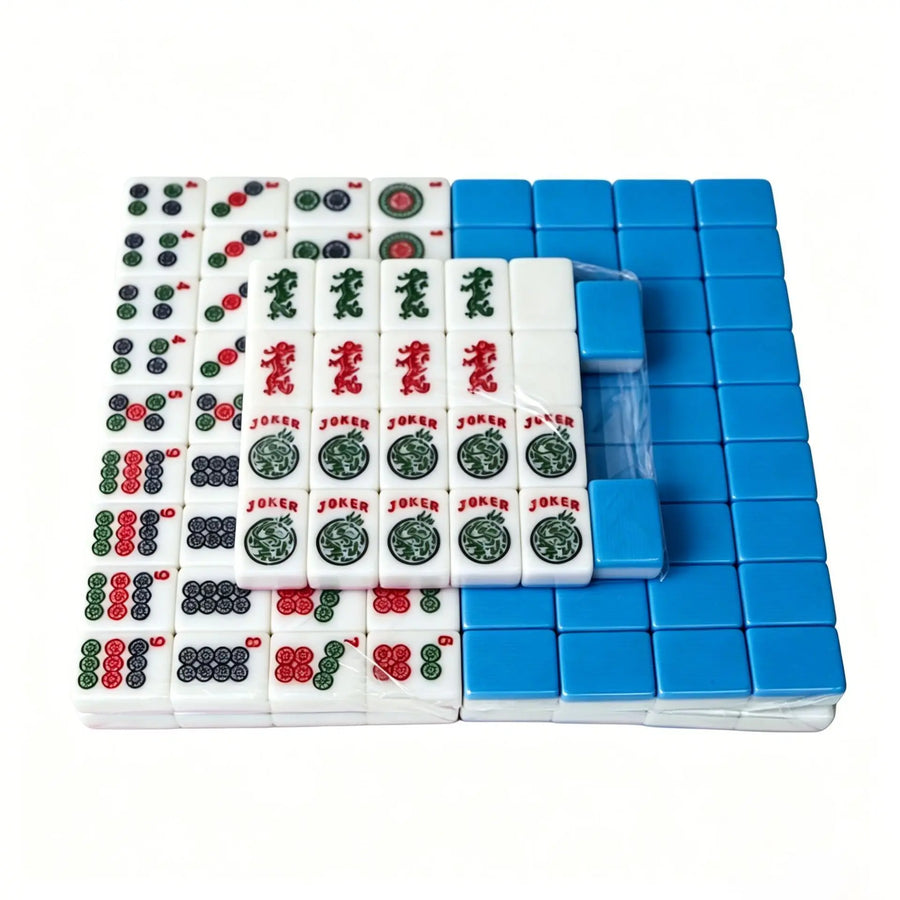 American Mahjong Set, 166 Engraved Melamine Tiles, Wear-Resistant, view 9