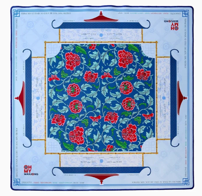 American Mahjong Table Mat, Modern Rubber and Microfiber, Waterproof, Non-Slip, view 7