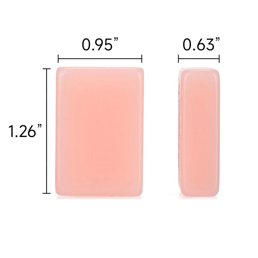 American Mahjong Tiles, 160 Pieces, Single Layer Engraved Acrylic, Soft Pink, view 6