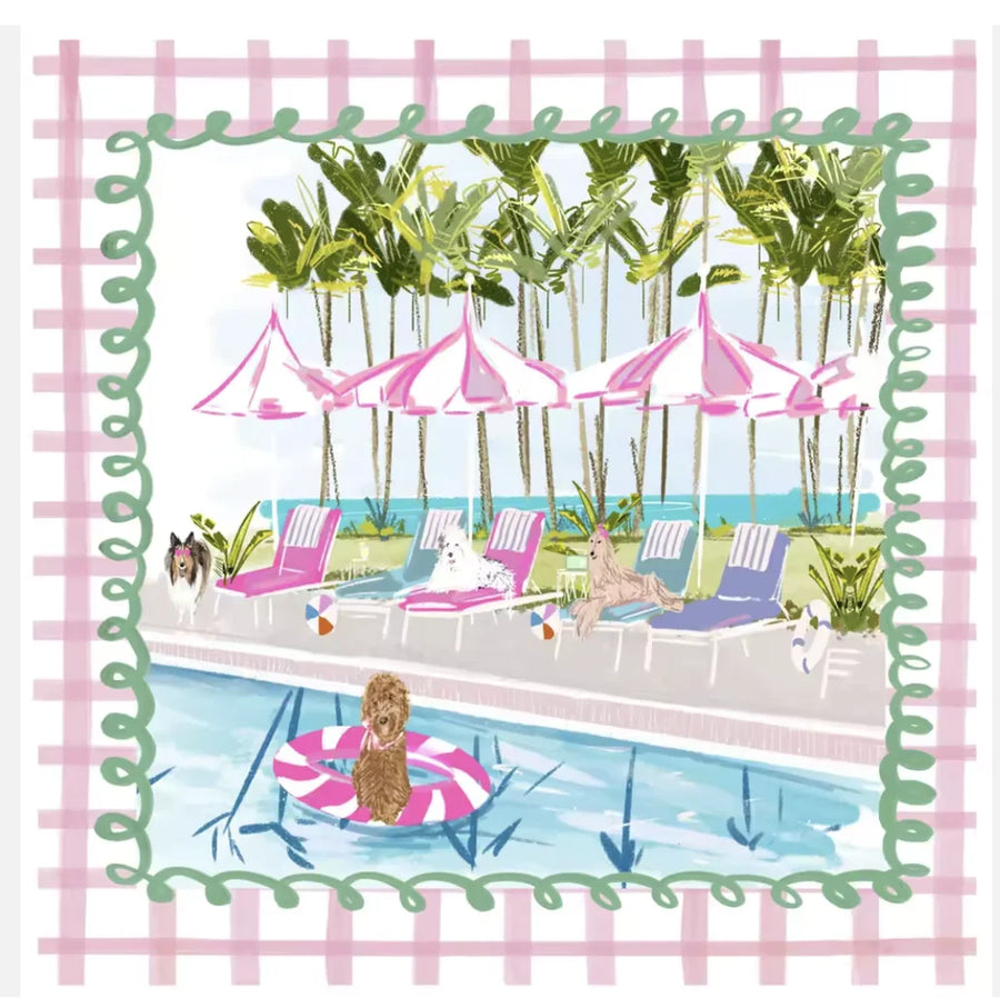 Mahjong Mat, 32.7 x 32.7 Inch (83 cm) Foldable Neoprene, Non-Slip, Noise Reducing, view 5