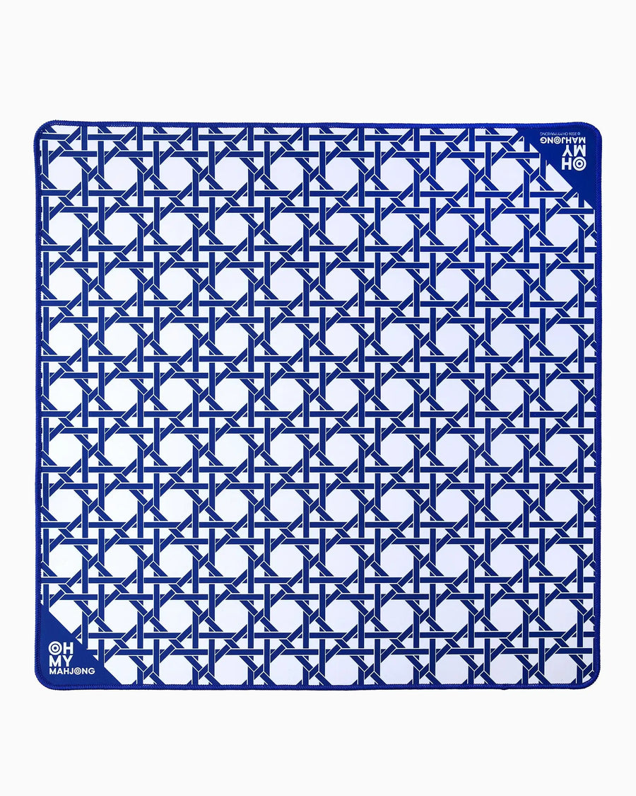 Mahjong Mat for American Mahjong Sets, Neoprene, Rose Floral Pattern