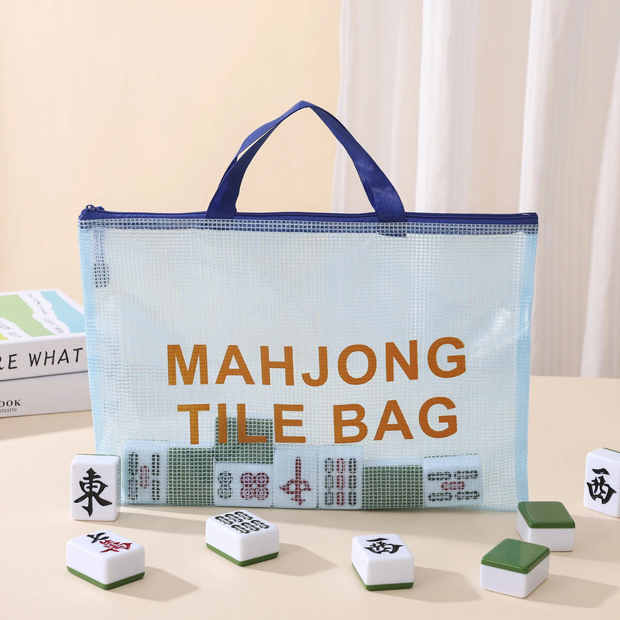 Mahjong Tile Carrying Case, Waterproof, Portable Multi-Functional Travel Case, view 7