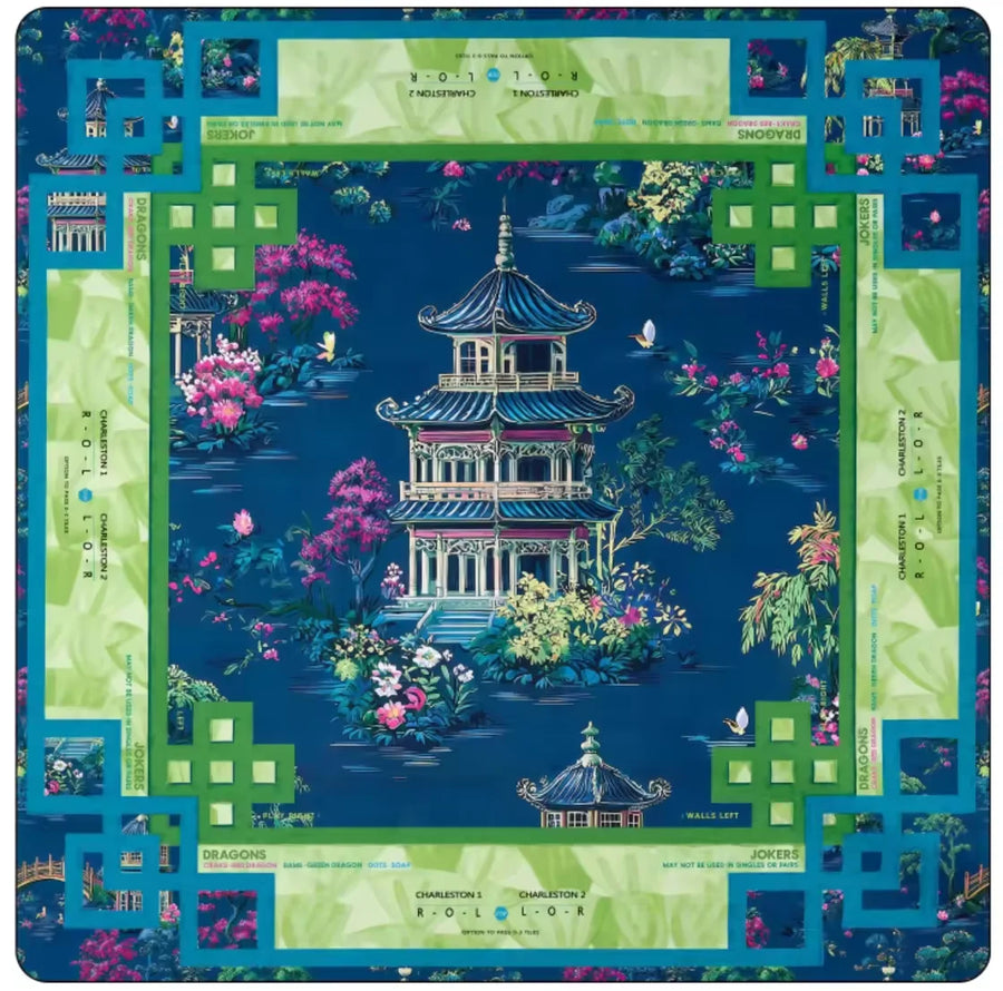 American Mahjong Table Mat, 31.5 x 31.5 Inch (80 cm) Diatomite, Non-Slip Pad, view 9