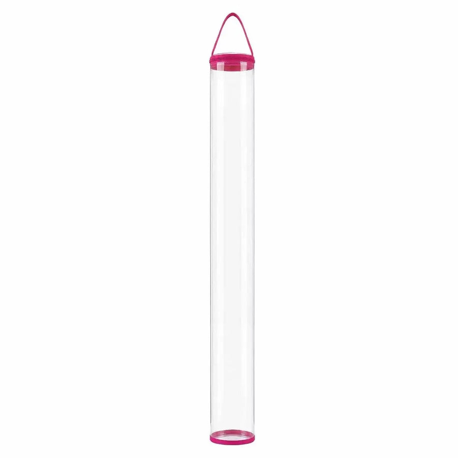 Mahjong Mat Storage Bag with Zipper and Handle Strap, Clear PVC, for Transport or Hanging, view 7