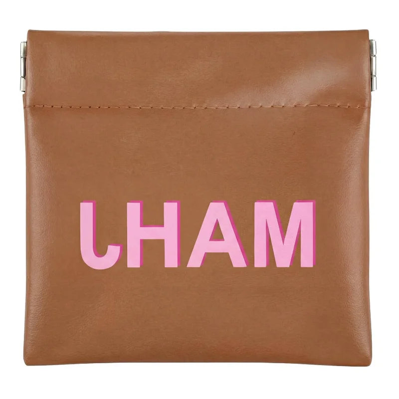 Mahjong Card Clutch Holder Set, Embossed MAHJ PU, with Squeeze Dice Pouch and Line Finder Sleeve, view 9