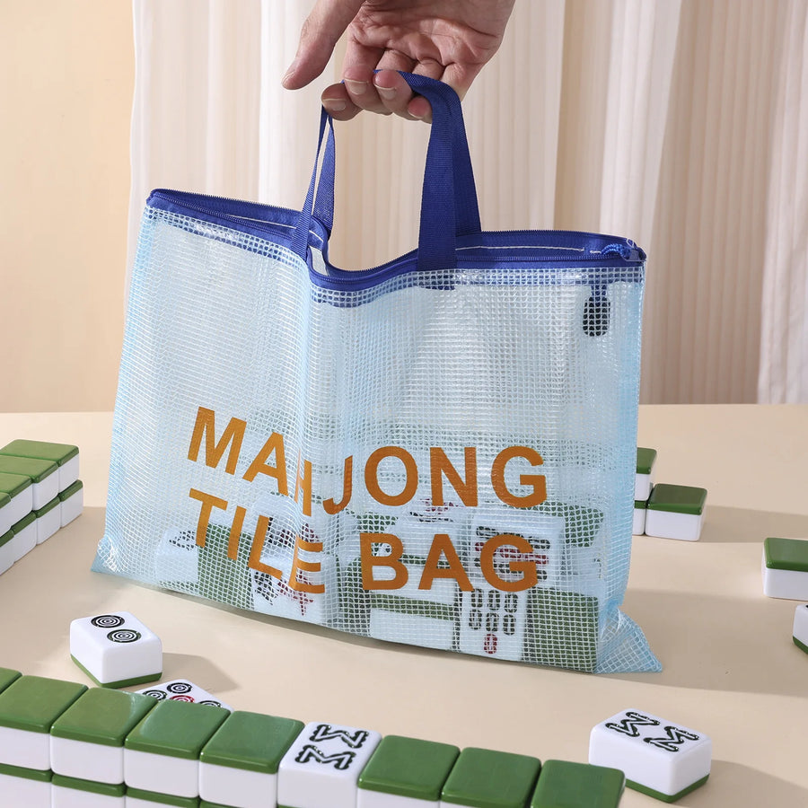 Mahjong Tile Carrying Case, Waterproof, Portable Multi-Functional Travel Case, view 5