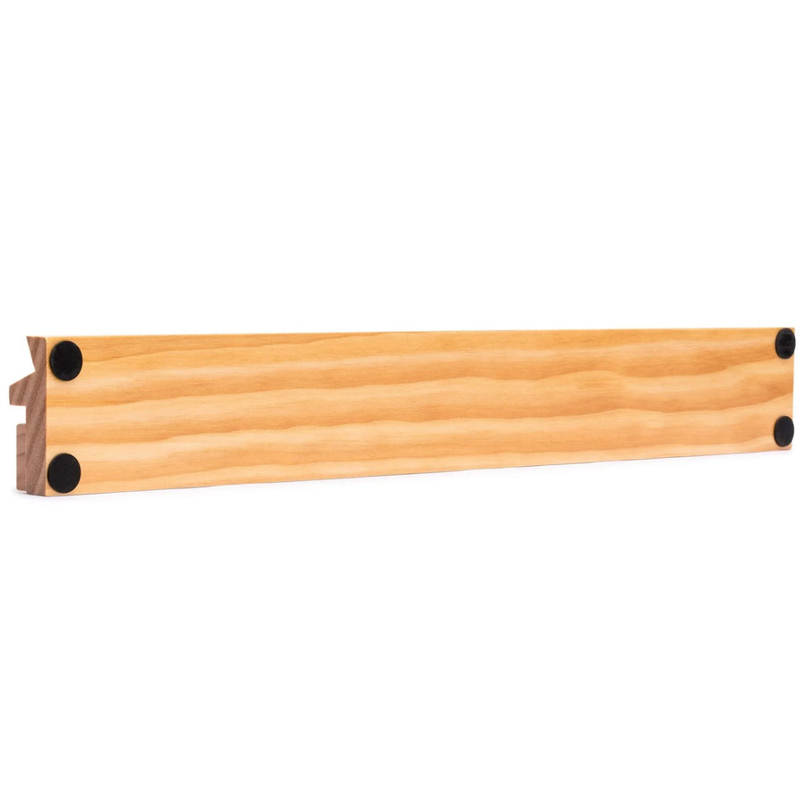Mahjong Rack with Pusher, Natural Pine Wood Tile Holder and Organizer for Mahjong and Dominoes, view 6