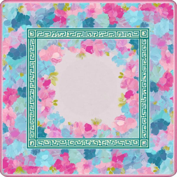 Mahjong Mat for 4 Players, Rubber, Non-Slip, Noise Reducing, Easy Care Table Cloth