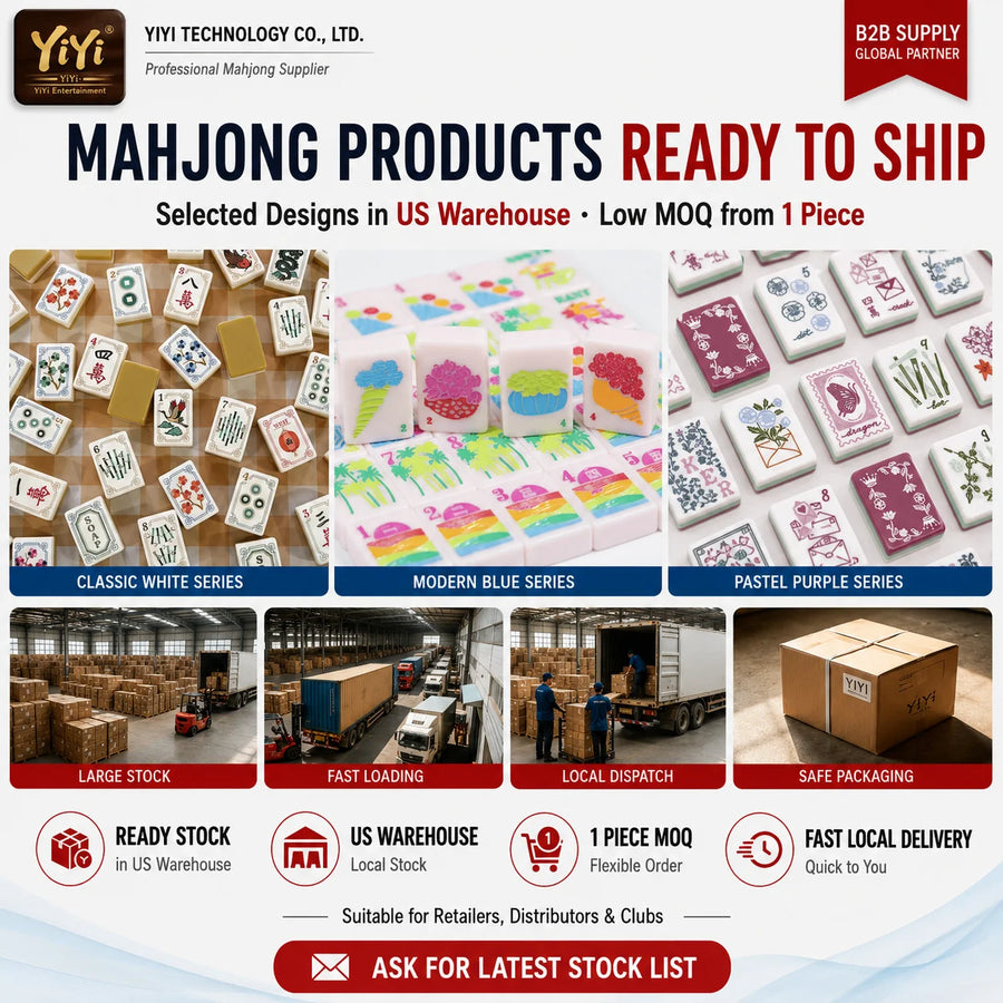 American Mahjong Tile Set, 160 Tiles, 4 Layer Acrylic, Modern Design, view 3