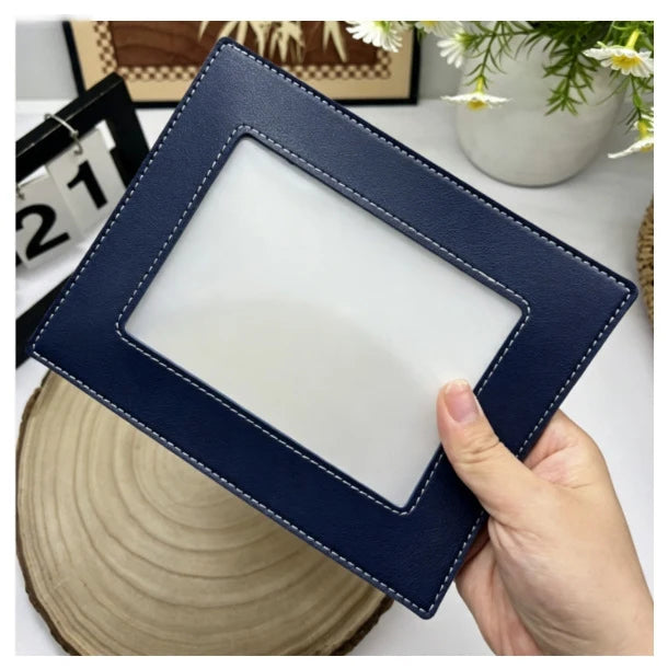 Self-Finishing Needlepoint Mahjong Card Holder, PU Leather, DIY Embroidery, with Sticker, view 8