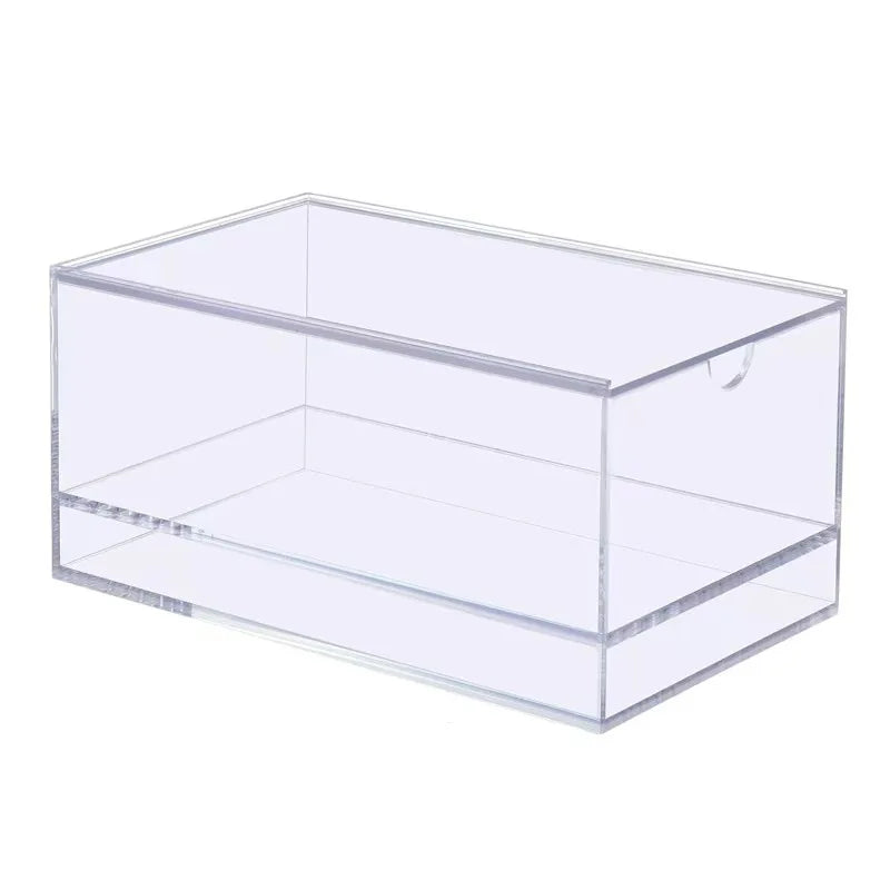 Mahjong Storage Box, Clear Acrylic, Waterproof, Dustproof, Wear Resistant, view 4