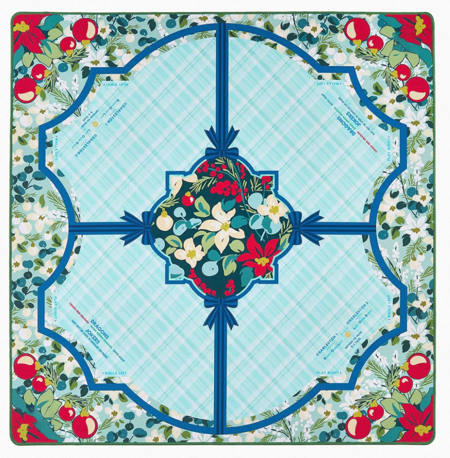 American Mahjong Table Mat, 32.7 x 32.7 Inch (83 cm), Microfiber and Neoprene, view 5