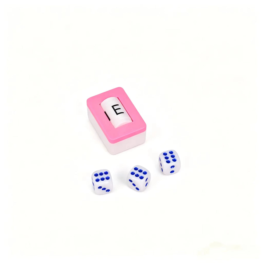 American Mahjong Accessories Set with English Wind Indicator, 3 Dice, Chips, Coins, Manual and Scorecard, view 5