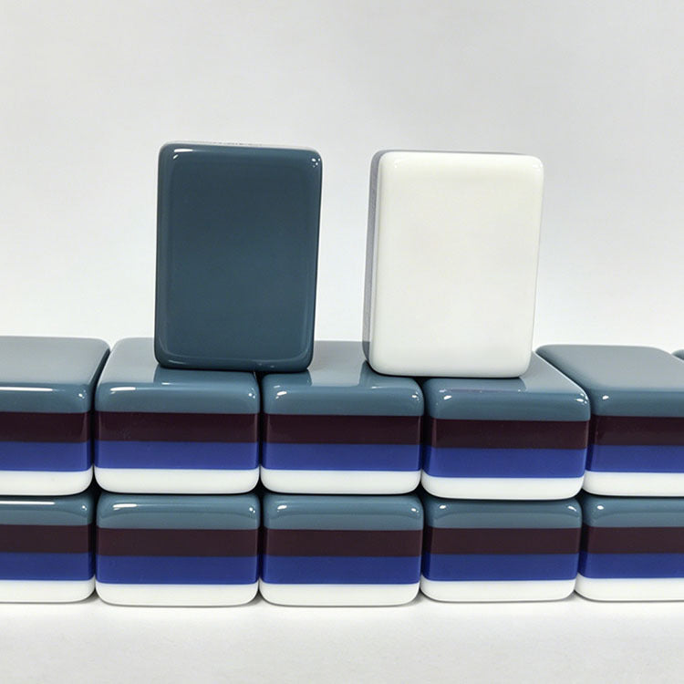 American Mahjong Tile Set for 4 Players, Acrylic Tiles, Pink Purple, view 5