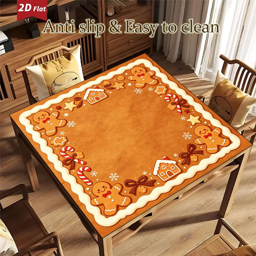 American Mahjong Tiles, Christmas Red 4 Layer Acrylic, Holiday Design, view 11
