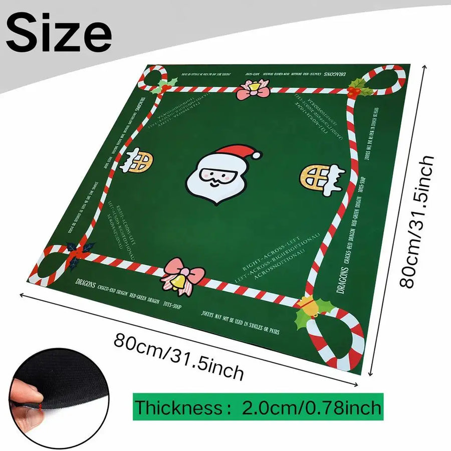 American Mahjong Travel Set, 160 Engraved Tiles, 4 Layer Acrylic, 1.24 x 0.90 x 0.63 Inch, view 5