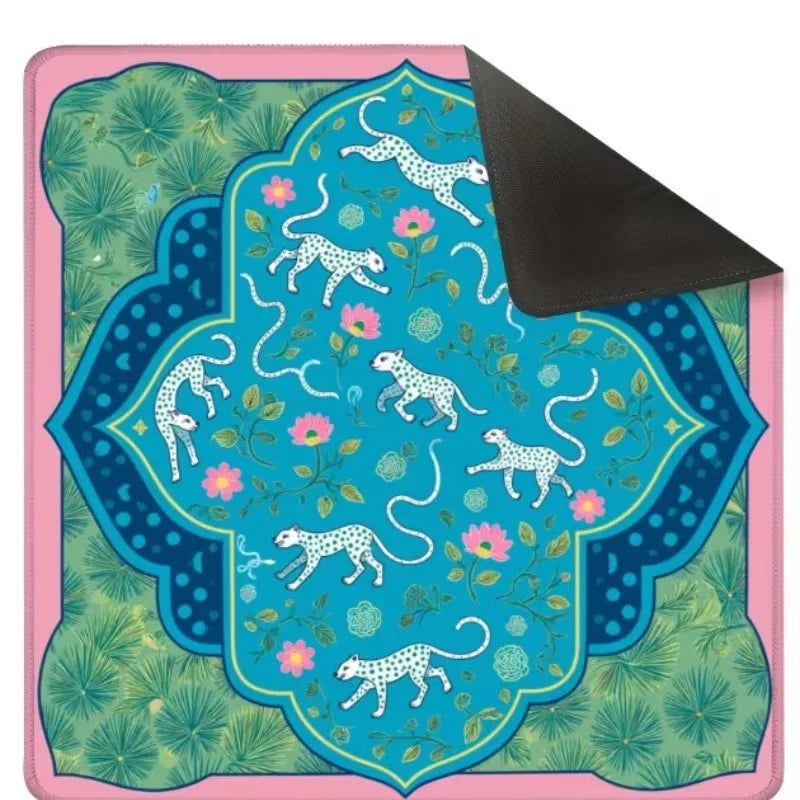 Mahjong Table Mat, Washable Rubber, Non-Slip, Quiet, Locked Edges, view 6
