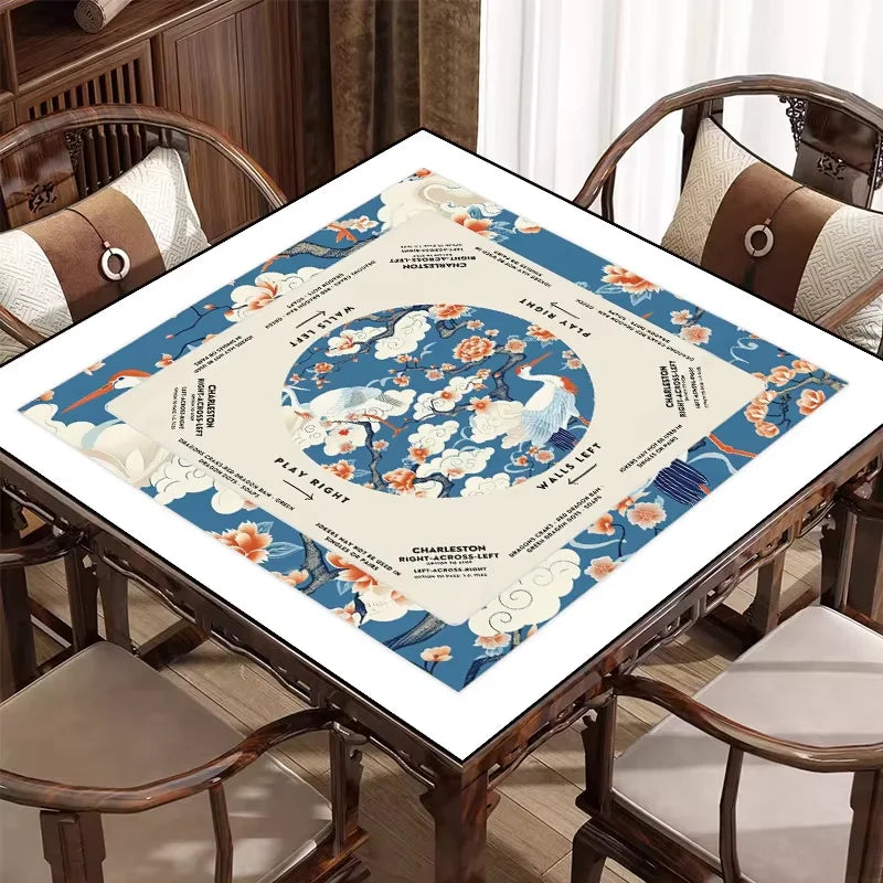 Mahjong Mat, Modern Non-Slip Rubber, Noise Reducing, Odor Free, Easy to Clean, view 9