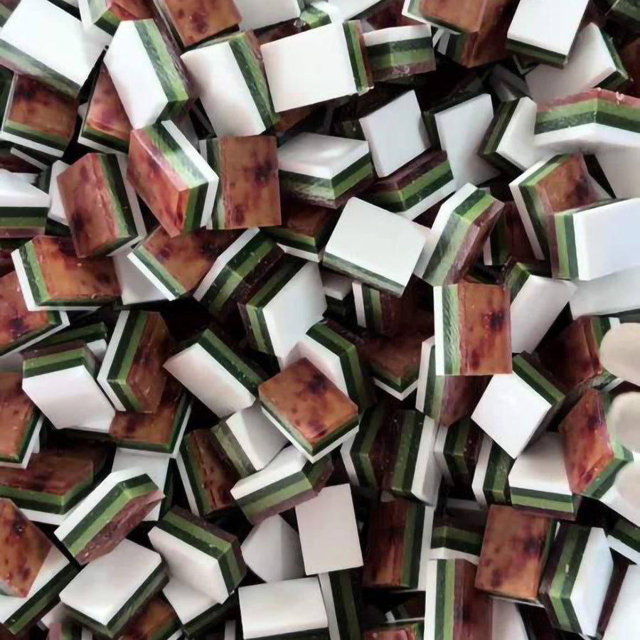 American Mahjong Set, Christmas Tiles, Large Size, Acrylic and Melamine, for 4 Players, view 3