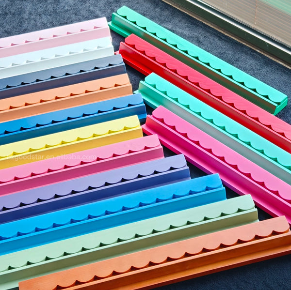 American Mahjong Racks with Pushers, 20 Inch Magnetic Wood Tile Rack Set