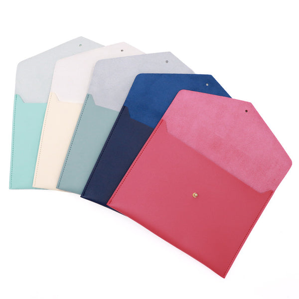 Mahjong Card Case, PU Leather Envelope Wallet Style, Protective Cover