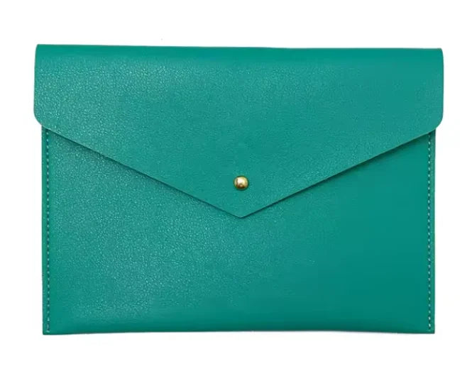 Mahjong Card Folio Sleeve, PU Leather Envelope Holder for Cards and Scorecards, view 7