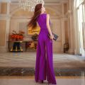 Women Two Pieces Set 2022 Summer Women Sleeveless Smock+Strapless Long Jumpsuits Pants Trousers Suits