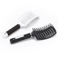 Scalp Massage Women's Hair Brush Large Curved Curly Detangler Combs For Hair Salon Style Hairdressing Tools Barber Accessories