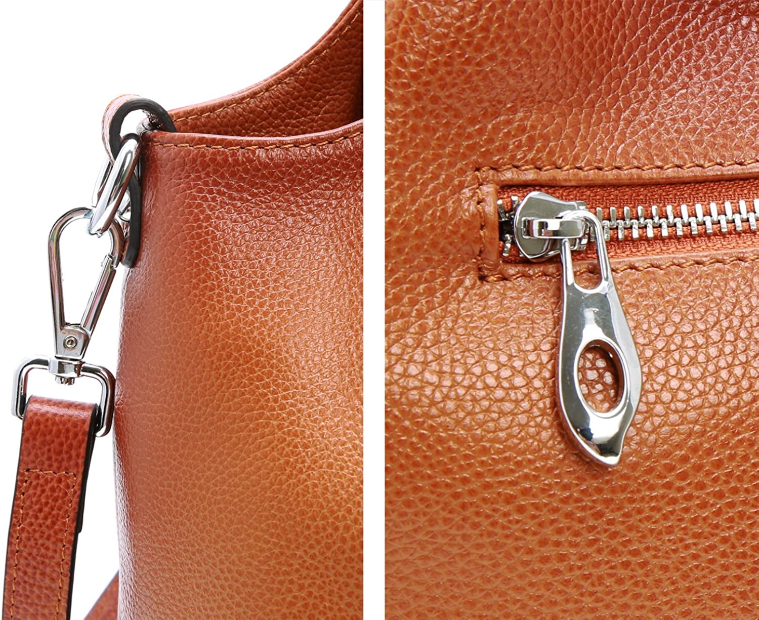 Bellella Genuine Leather Top-Handle Satchel - Image 4