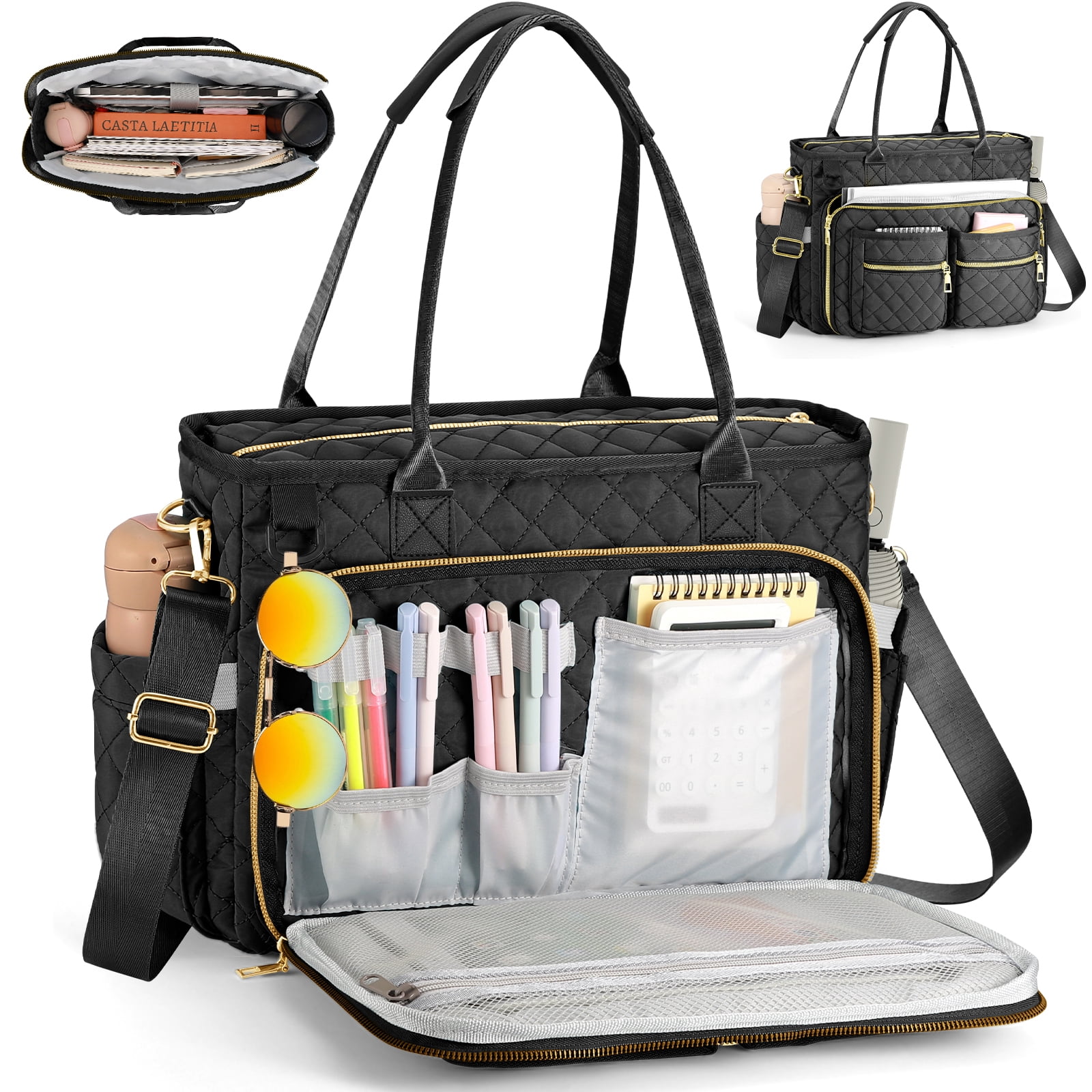 Gocvo Work Tote with Padded Laptop Compartment - Image 3