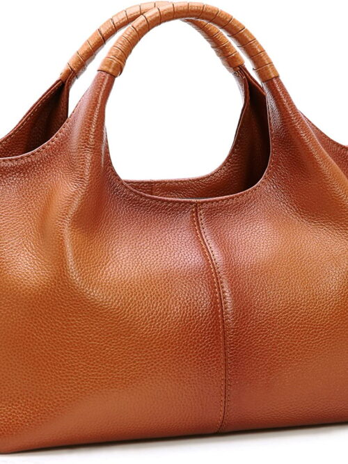 Bellella Genuine Leather Top-Handle Satchel